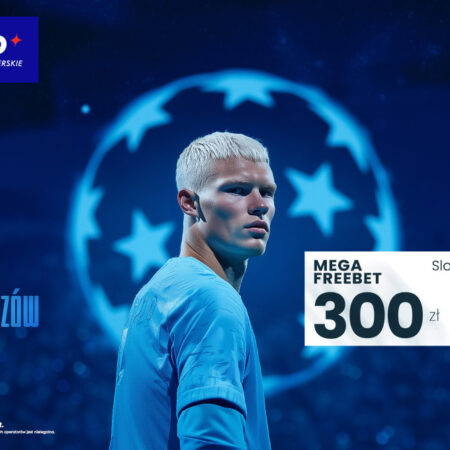 Mega Freebet 300 PLN na mecz Slovan Bratysława – Manchester City