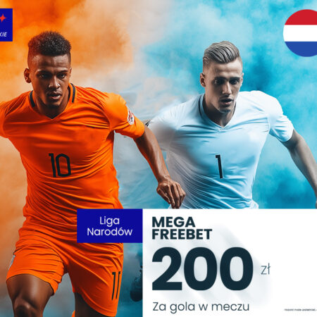 Mega Freebet 200 PLN za gola w meczu Holandia – Niemcy!