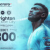 Brighton – Manchester City: Mega Freebet 300 zł w ETOTO! 09.11